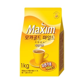 맥심 모카골드 마일드 커피믹스 자판기용 1kgx10개/1박스