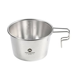 스텐 n7253C26F11 대용량 시에라컵 600ml 1P 계량 캠핑컵 그릇