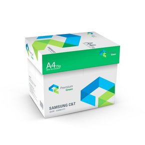 삼성복사용지 A4 (75g) 그린 1BOX 2500매