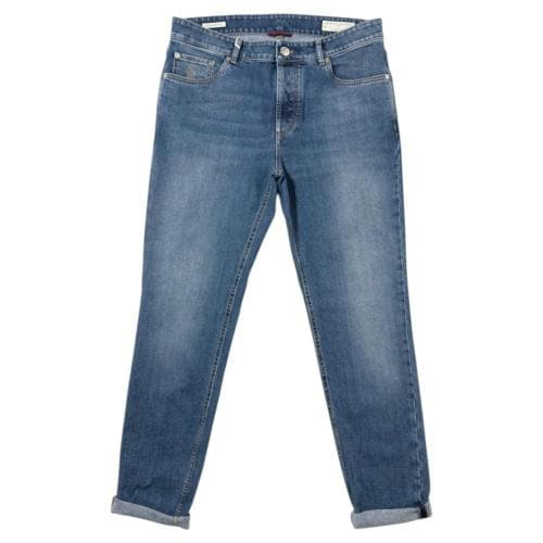 26SS 브루넬로 쿠치넬리 트래디셔널 핏 중청 데님 팬츠 M283PD3210 C1471