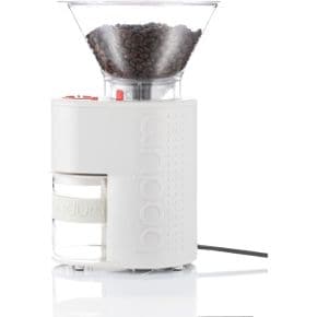 미국 보덤 우유거품기 bodum Bistro Burr Coffee Grinder 1 EA 화이트 1839676