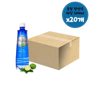 스파클링워터 일화 초정탄산수 라임 500ml 20개 음료