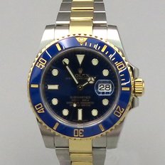 고이비토 중고명품 로렉스 SUBMARINER 서브마리너 18K 청콤 남성시계  K1528RX