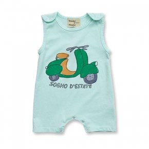 원더앤원더 23SS baby romper (pistachio)