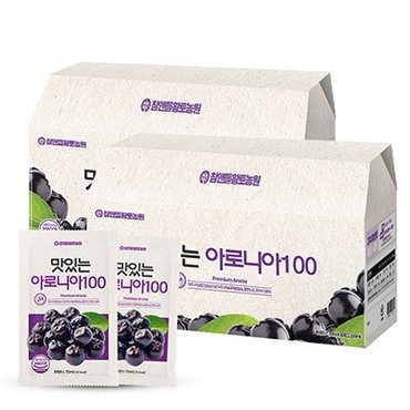 참앤들황토농원 맛있는 아로니아100 30포 2박스