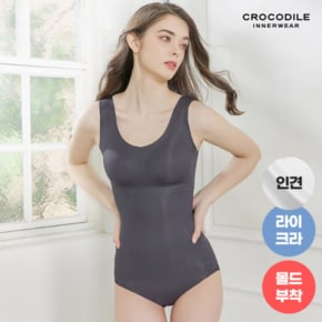 [크로커다일] 인견 라이크라 블랙 감탄슬리머+팬티 2종 CDW2N52_T.