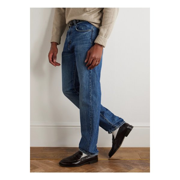 페리 크로커다일 이펙트 가죽 로퍼 브라운 46376663162844167