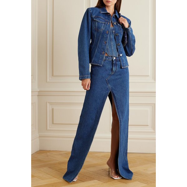 데이비드코마 인디고 패널 데님 재킷 1647597309900466