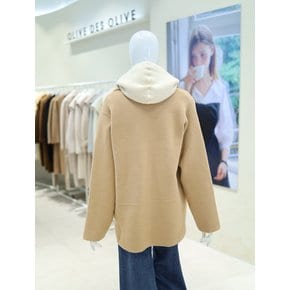 [여주점] 여성 후드 레이어드 부클 자켓 YK4WJ322