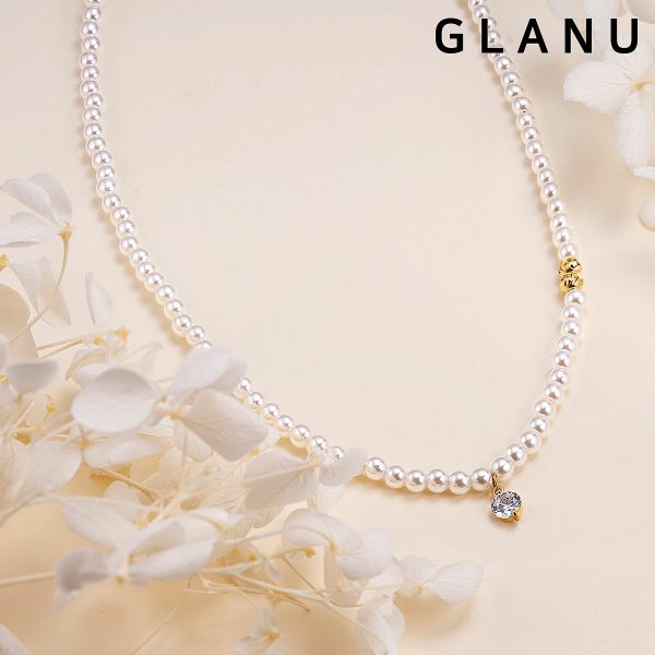 그래누 14K 코일진주 목걸이[샤이닝]