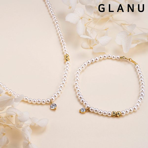 그래누 14K 코일진주 목걸이[샤이닝]