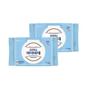 마이비데 물티슈 대용량 캡형 60매 x 2팩 클린케어 화장실용 비데용 물에녹는 비..[36120628]