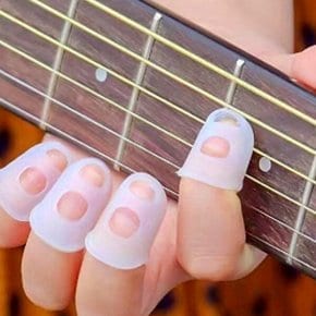 실리콘 골무 기타 바이올린 핑거팁스 악기 연습용 실리콘 골무 기타 바이올린 핑거팁스 악기 연습용
