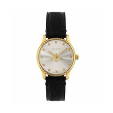 YA1265023 G타임리스 여성 가죽 쿼츠 29mm