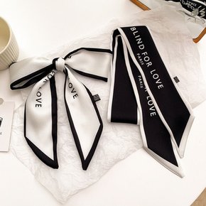머플러 목도리 겨울 보온 데일리 레터링 쁘띠스카프 1P