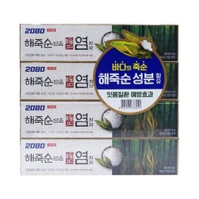 2080 해죽순 담은 염치약 잇몸 질환 120g x 4입