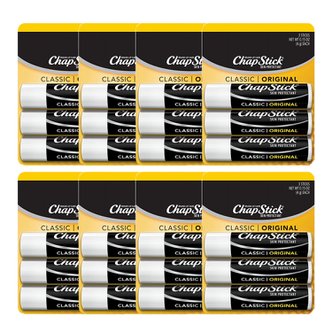  ChapStick 찹스틱 클래식 오리지널 립밤 3입 8팩