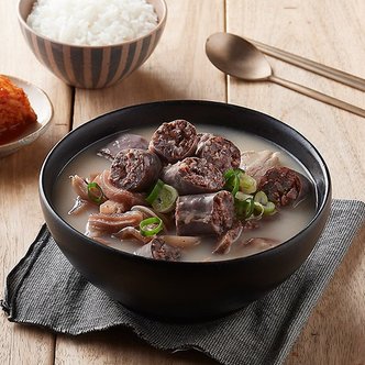  [작심밀도]병천아우내 순대국밥세트야채순대국밥고기2팩+한우사골진곰탕2팩 2인분