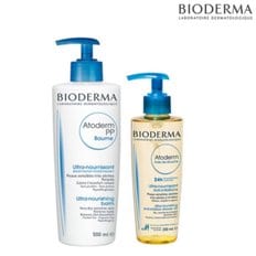  바이오더마 아토덤 PP 밤 500ml+윌 드 두쉬 200ml