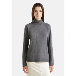 4994328 United Colors of Benetton TURTLENECK - Jumper grey