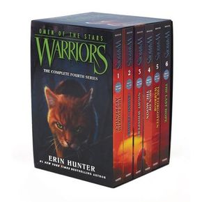 Warriors 4부 Omen of the Stars Box Set 페이퍼백 1-6권 박스세트