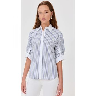 이스퀘어 5098906 SIMKHAI Gemma Three Quarter Sleeve Shirt