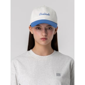 xcript LOGO BALL CAP-WHITE/BLUE