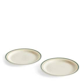 헤이 HAY Sobremesa plate Set of 2 24.5cm Green and sand 소브레메사 플레이트 그린 앤 샌드
