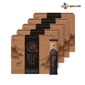 [CJ공식] 한뿌리흑삼지천보스틱(10g*30포) 5박스