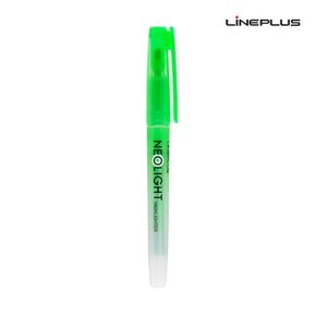 라인플러스 네오라이트 형광펜 (12개입) 1다스 (초록색)