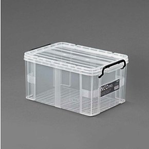 네오박스 리빙박스 코멕스 34L 투명 KOMAX 생활용품 정리용품