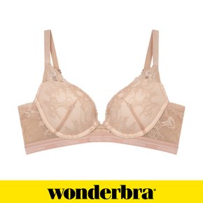 [Wonderbra] 플로럴 부스트 브라1종 로지베이지