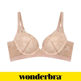 WONDERBRA 플로럴 부스트 브라1종 로지베이지