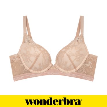 WONDERBRA 플로럴 부스트 브라1종 로지베이지