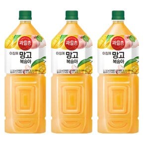 과일촌 아침에 망고복숭아 2L x 3페트