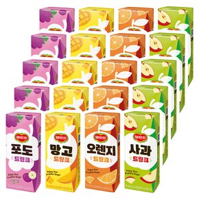 드링크팩 4가지맛 (사과 망고 오렌지 포도) 190mL x 20개