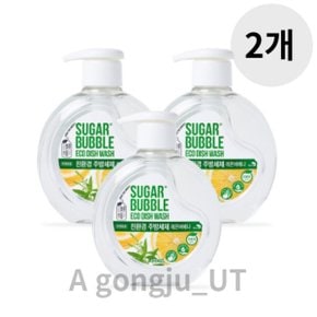 슈가버블 친환경 주방세제 레몬버베나 퐁퐁 470ml 6개