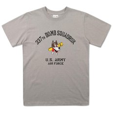 NTM-337th BOMB SQ SHORT SLEEVE-GREEN GRAY