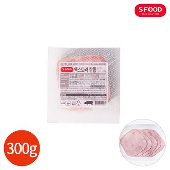  에스푸드 엑스트라 린 슬라이스 햄 300g