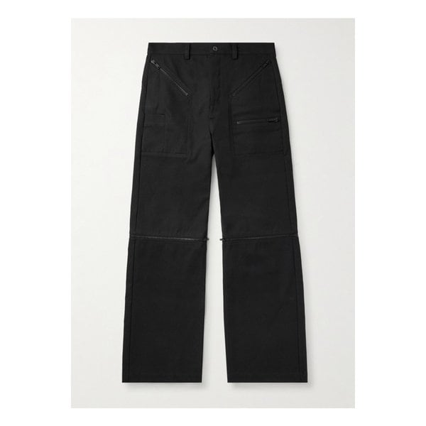 스트로브 컨버터블 와이드 지퍼 디테일 코튼 트윌 팬츠 브라운 46376663162875941