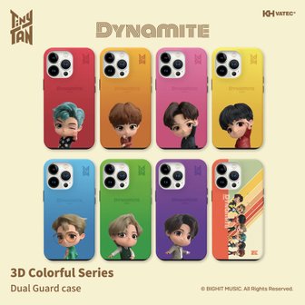 비티에스캐릭터 TinyTAN 타이니탄 폰케이스 Dynamite 3D 듀얼 케이스