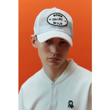 제이미웨스트 본 와일드 풀 매쉬캡 (화이트) JUA-CP231WH3