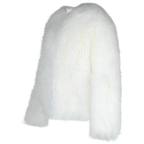 24FW 디 아티코 아우터 248WCB44 FUR2001 WHITE