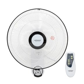 S 유니맥스 16인치 벽걸이 리모컨 선풍기 가정용 업소용 식당 사무실 원룸 UMF-R8343W