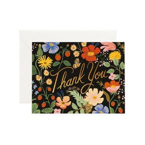 [Rifle Paper Co.] Strawberry Fields Thank You Card