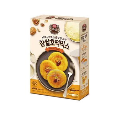 제이큐 바로구워먹는 찹쌀호떡믹스 400g X ( 2매입 )