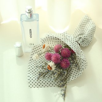 노디자인 프리미엄 향수 퍼퓸30ml +꽃다발 세트(쇼핑백포함)