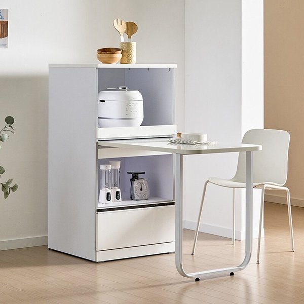 딕시 1200 광파오븐 주방 수납 식탁 렌지대 PMF004-C (착불)