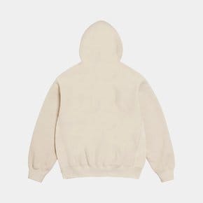 공용 박스로고 후드 티셔츠 스톤 베이지 FW24SW11 STONE