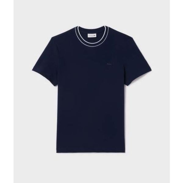 [시흥점] 남성 배색 팁핑 라인 매치 피케 티셔츠 TH1004-55G(2컬러)